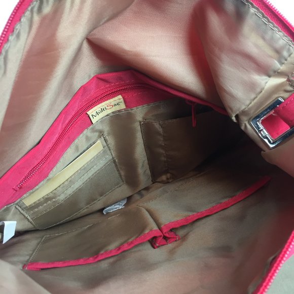 MultiSac NWT nylon 2in1 Convertible Crossbody bag - Picture 5 of 8